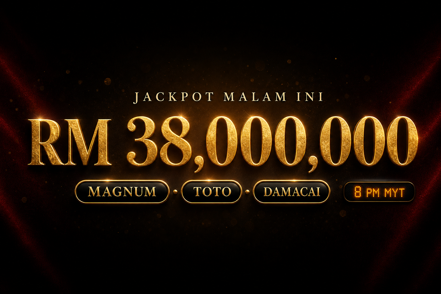 4D jackpot · check the latest winning numbers